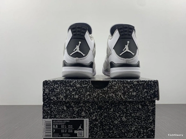 Kicktheory 4 DH6927- 3860 Jordan Military Black Retro Neat 1025